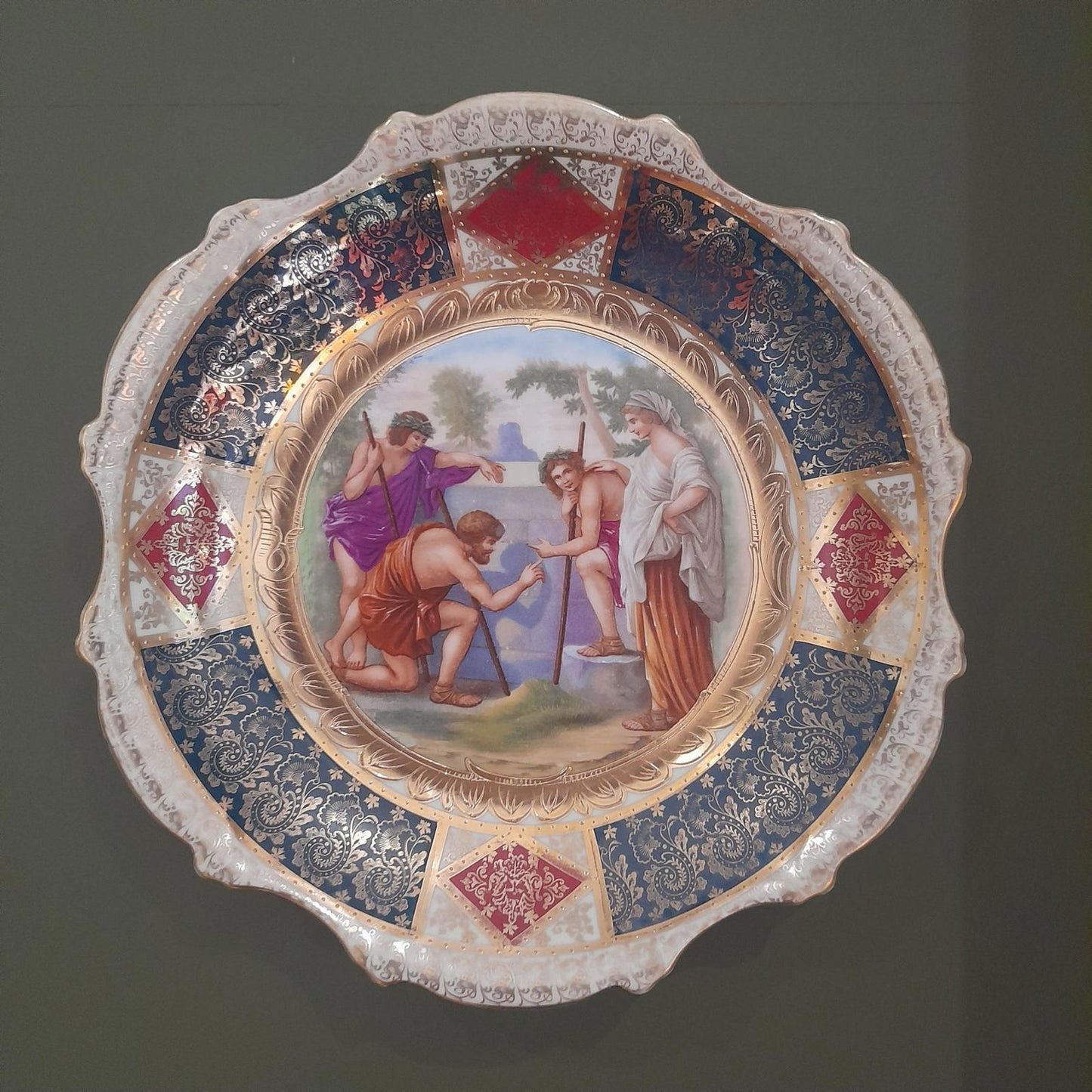 Royal Vienna Wall plate