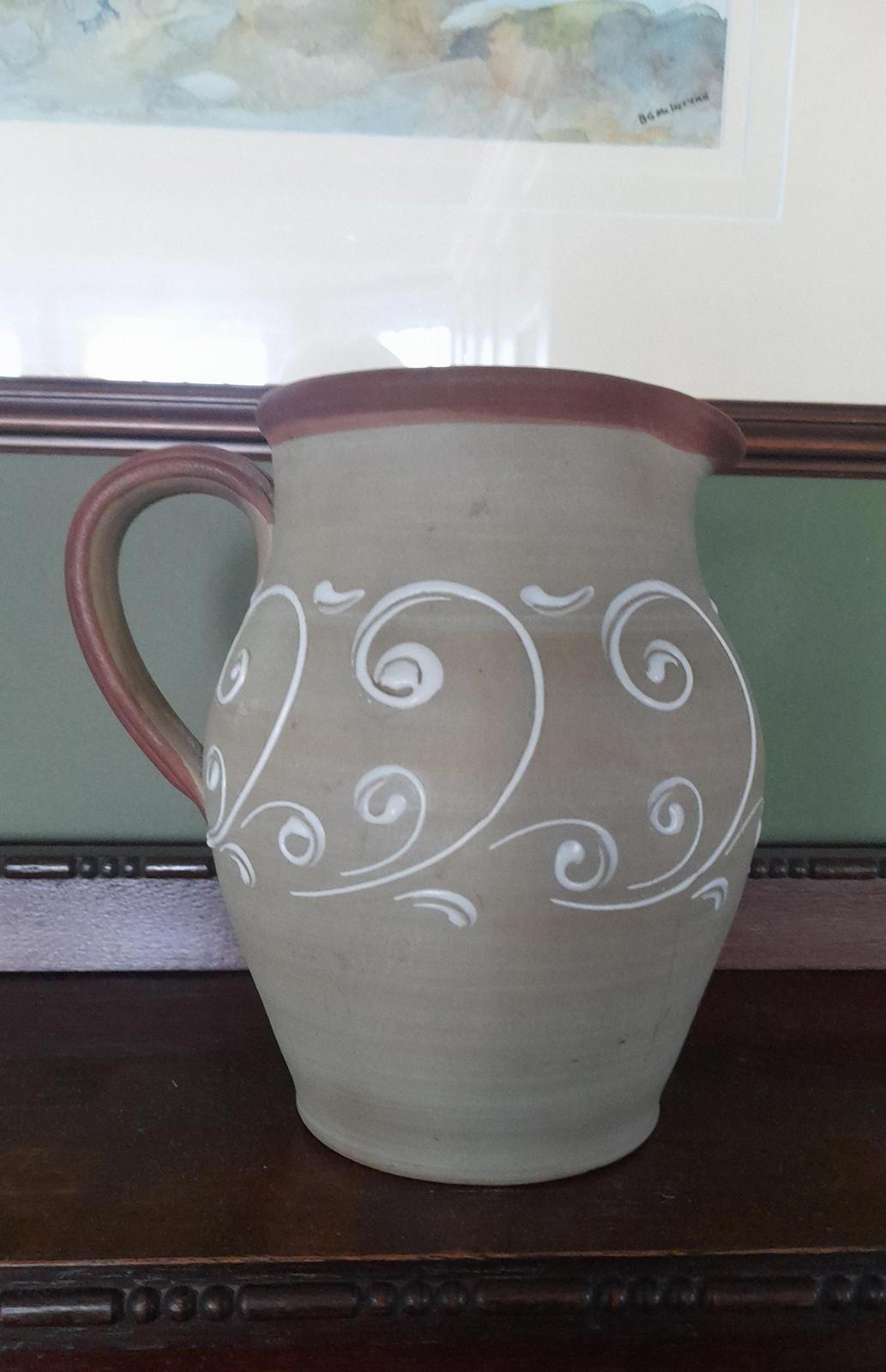 Denby Ferndale 20cm tall pitcher