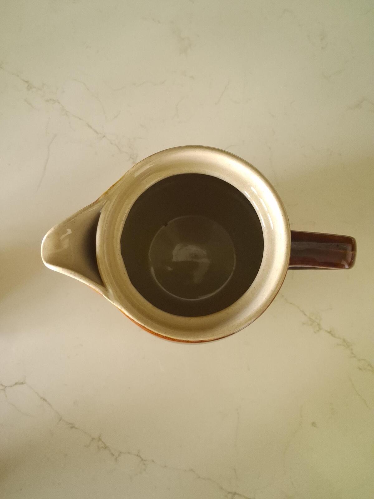 Denby brown glazed 1 1/2 pint tea/coffee pot