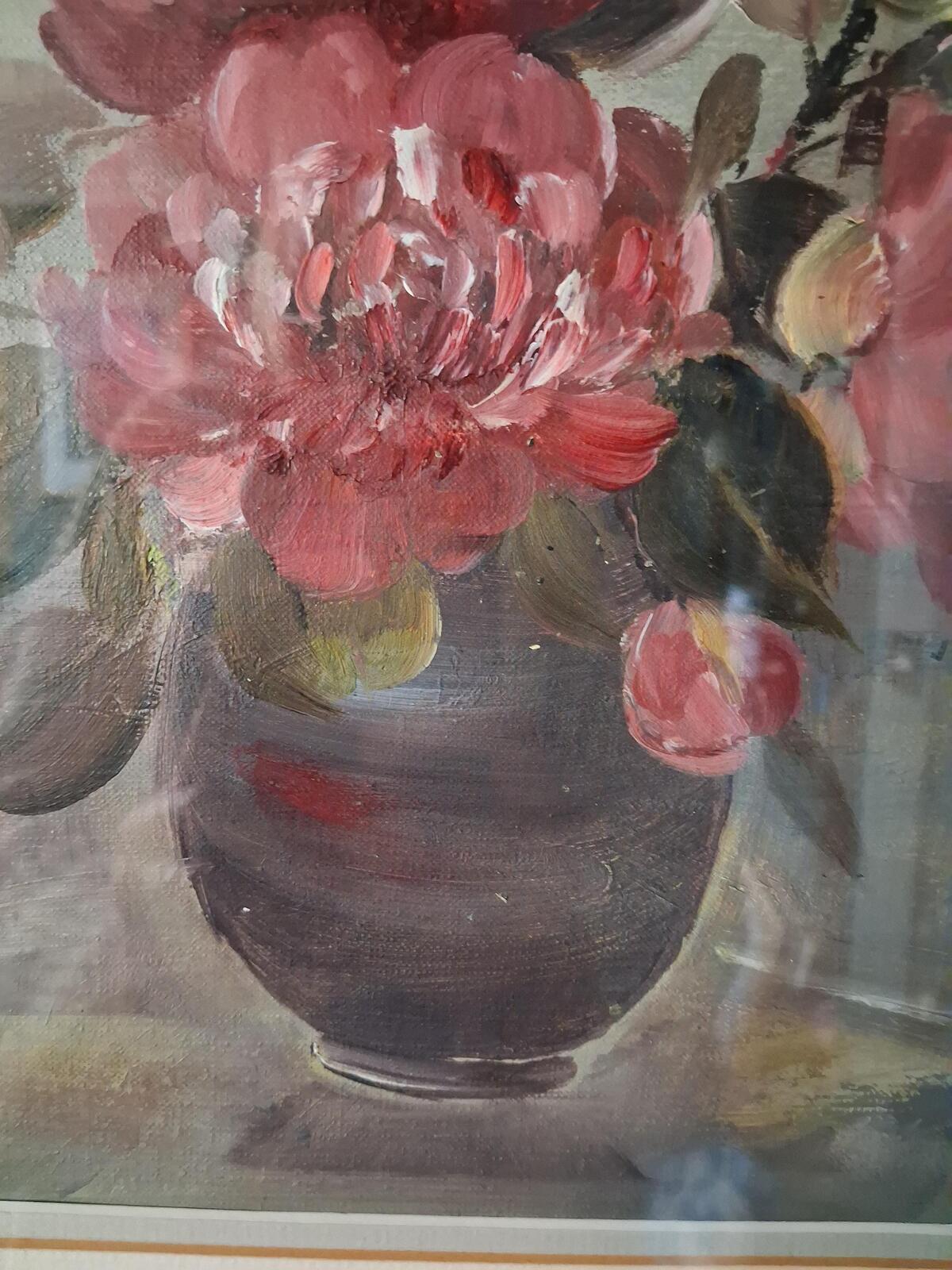 Framed original oil painting by artist Ira Englefield