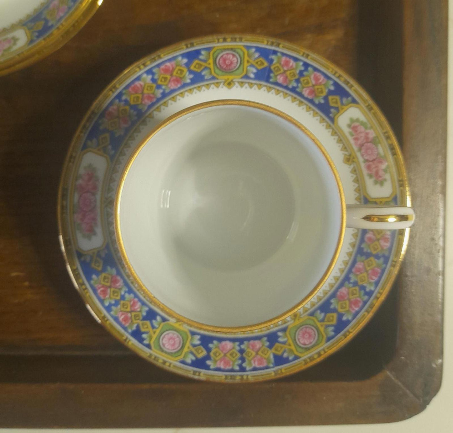 Limoges set of 6 demitasse cups and saucers