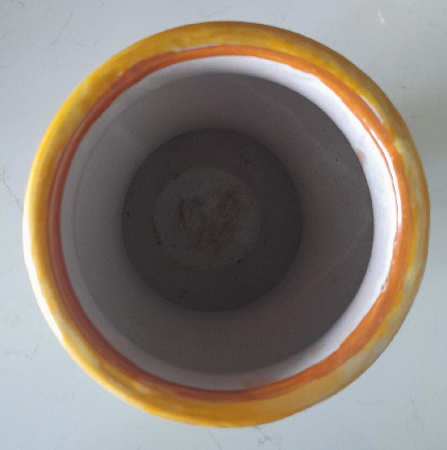 Colourful Caltagirone? hand painted vintage vase