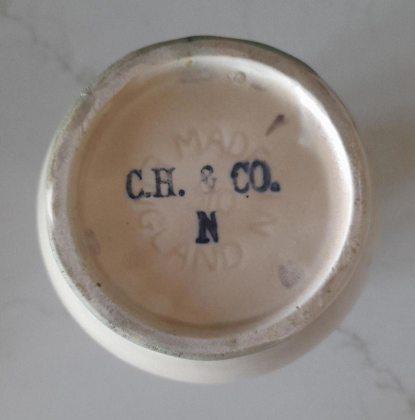 CH & Co small beige vase