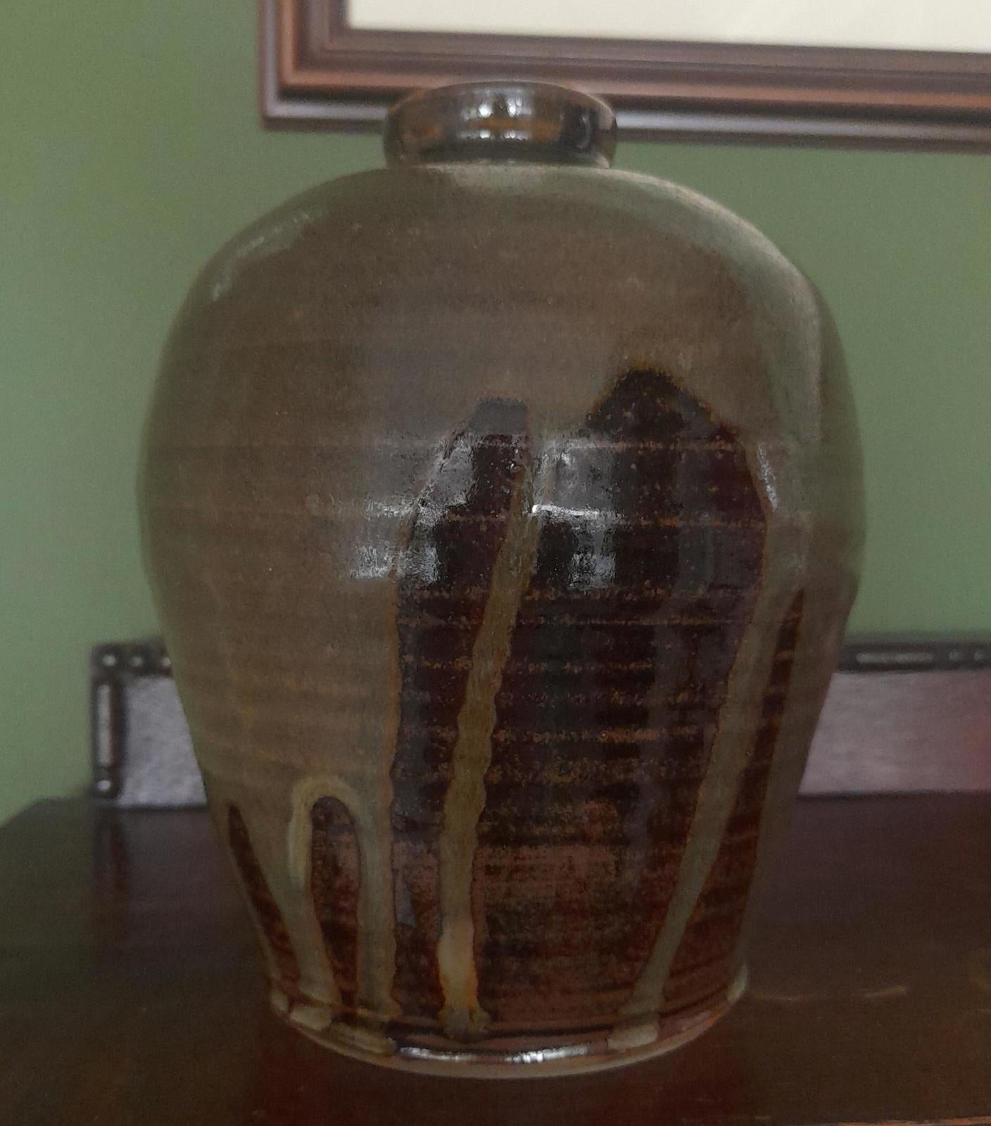 Richard Larque pottery vase