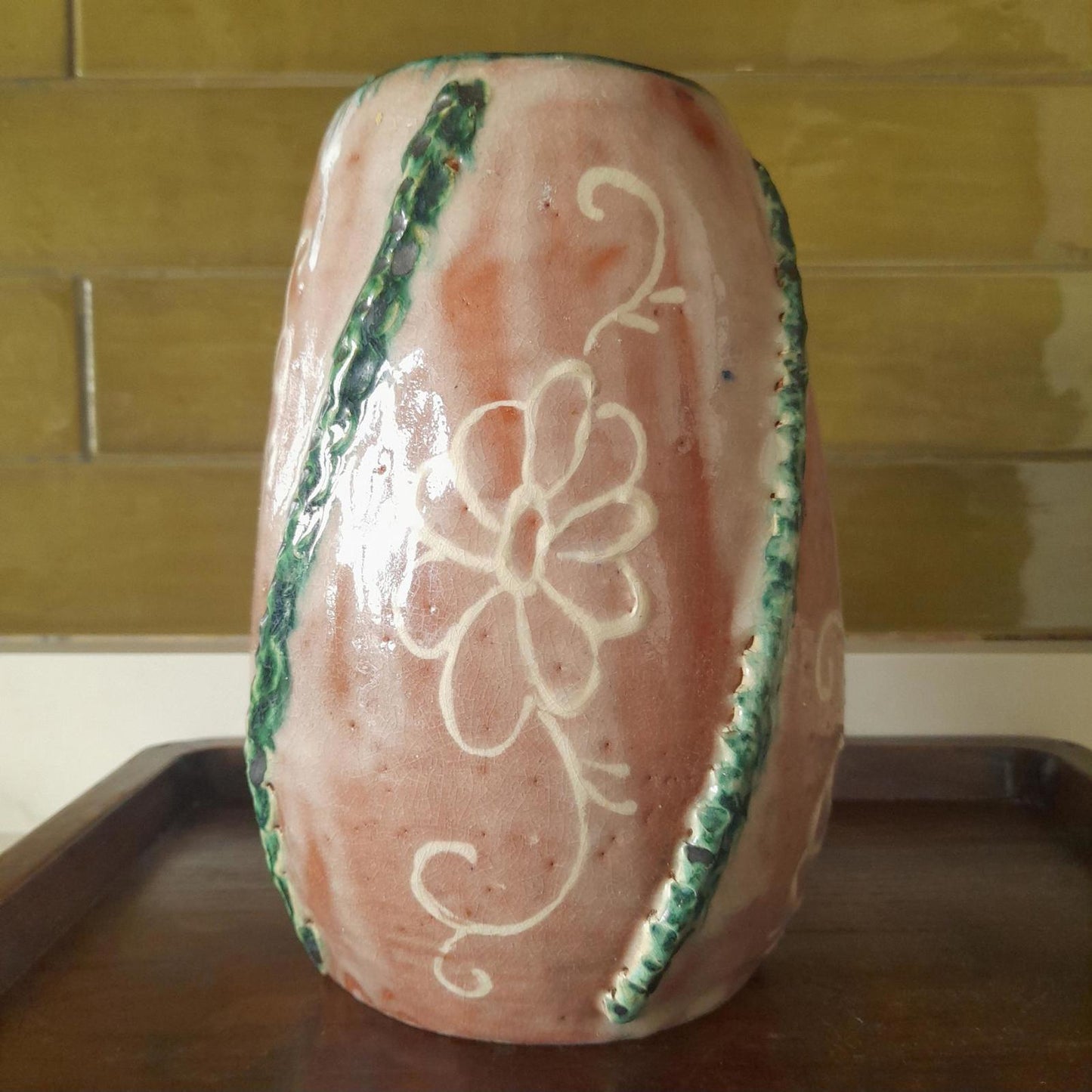 Studio pottery vase