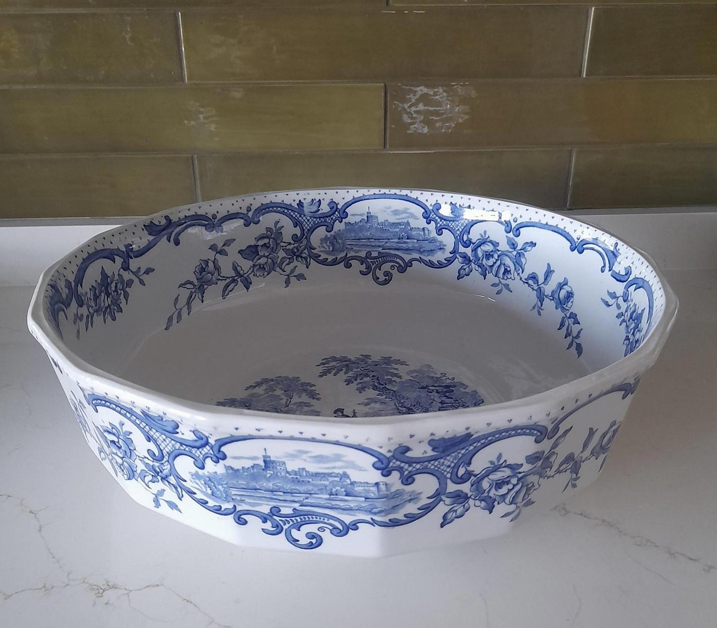 Vintage Mason's Ironstone wash basin