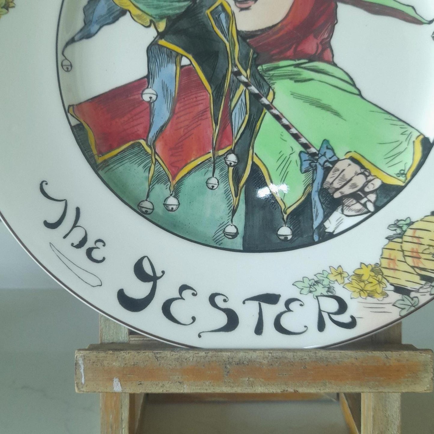 The Jester D 6277 Royal Doulton plate 10.25"