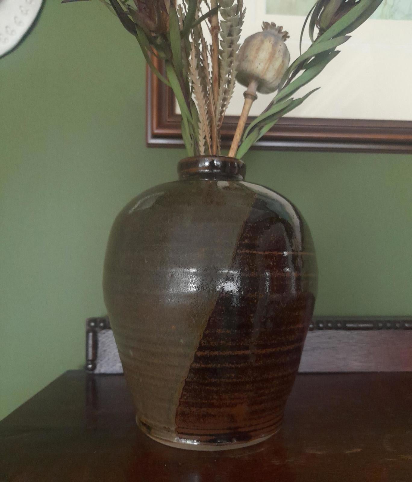 Richard Larque pottery vase