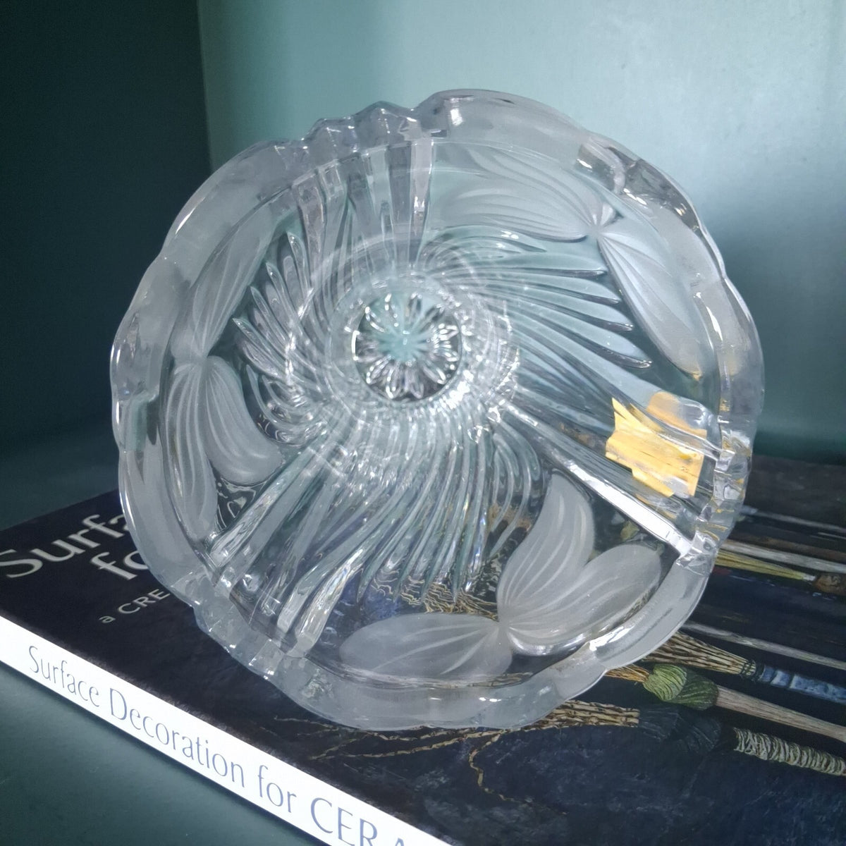 Vintage Anna Hütte Bleikristall Lead Crystal Vase
