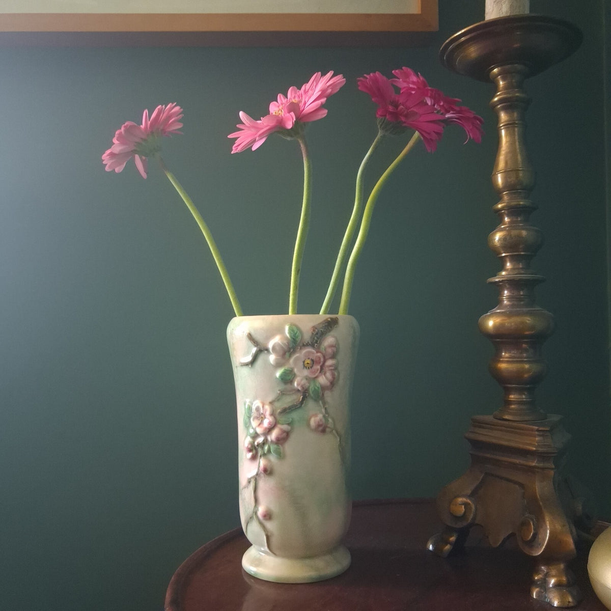 Vintage SylvaC Apple Blossom Vase 2870