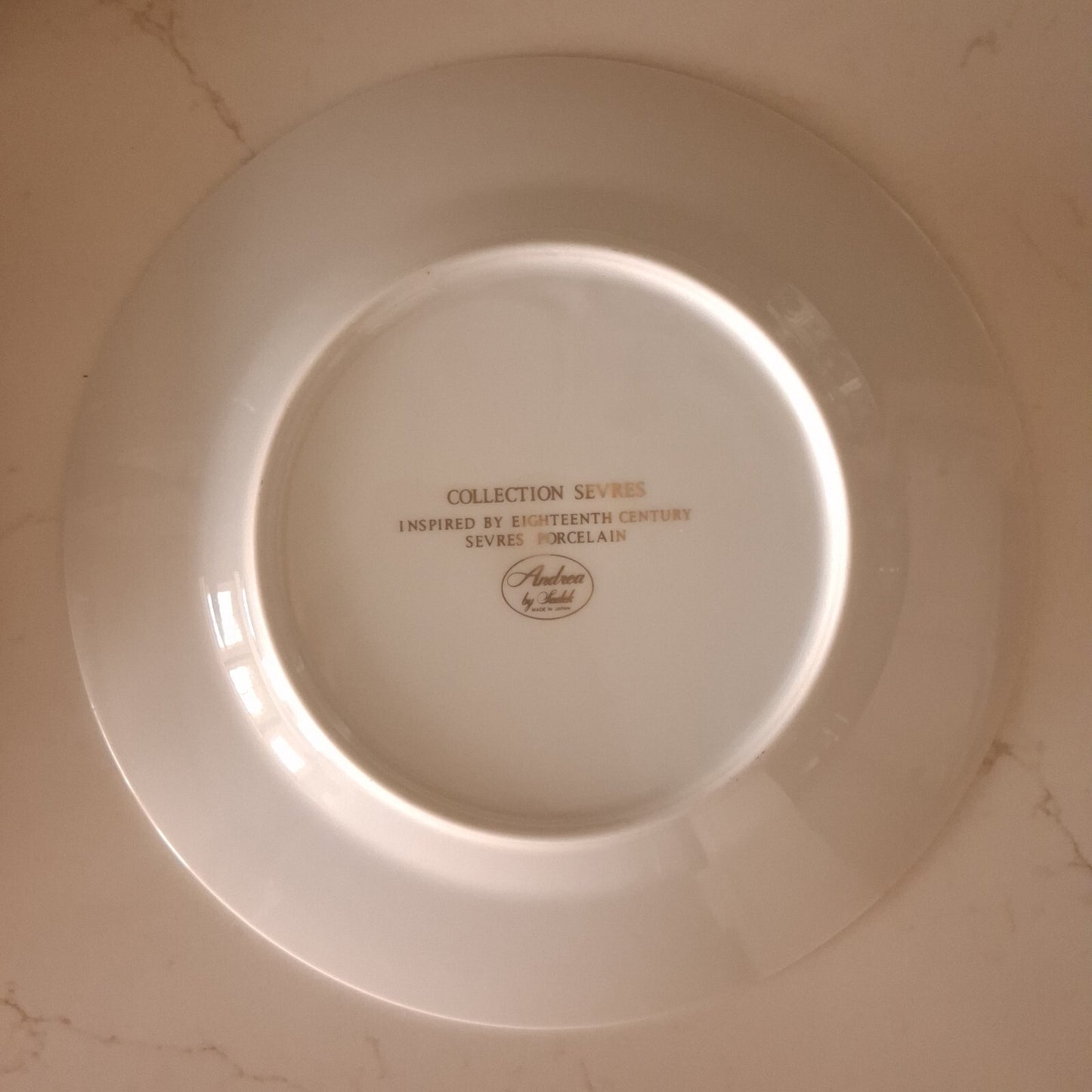 Set of 4 Vintage Style Sèvres Porcelain Plates | Made in Japan | Boxed Gift Set