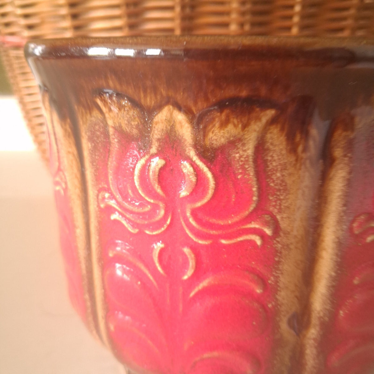 Vintage Scheurich West German Pottery Planter 810-15