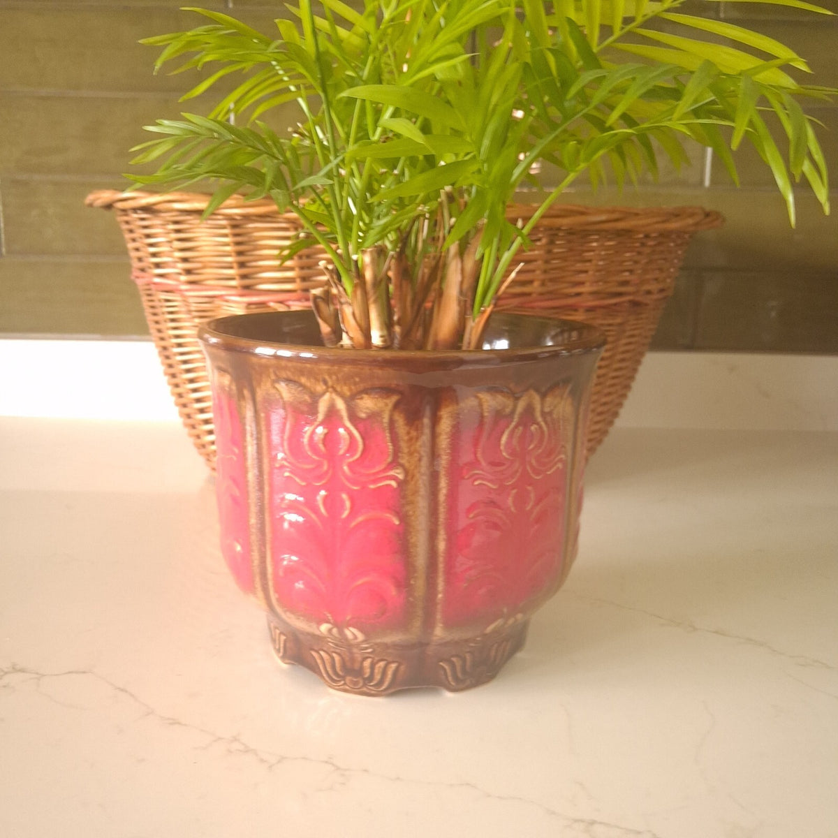 Vintage Scheurich West German Pottery Planter 810-15
