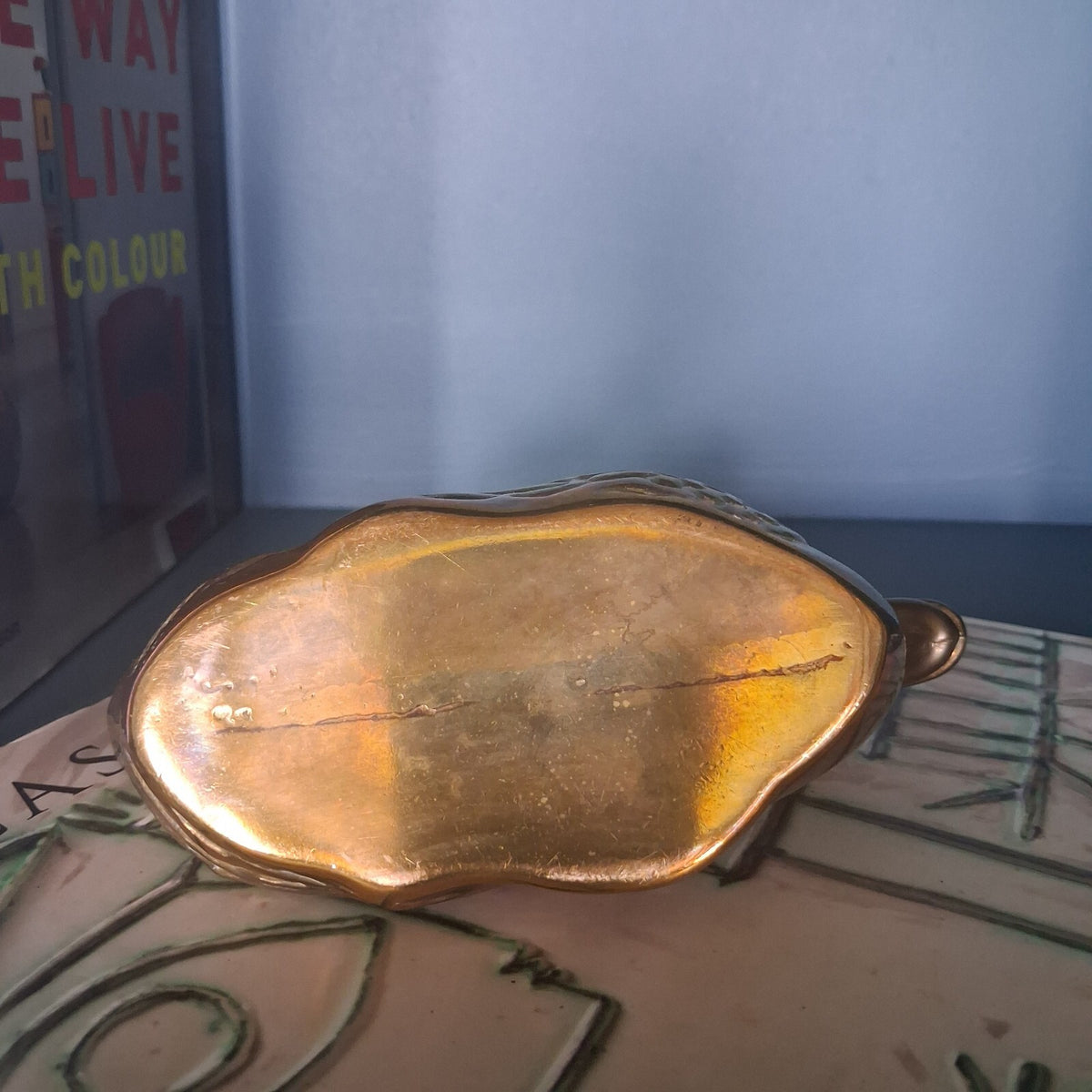 Vintage Brass Duck Figurine