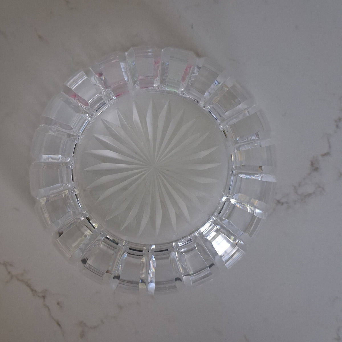 Stuart Crystal "Glengarry" Lidded Candy Dish | Cut Glass Bonbonnière 5.75"