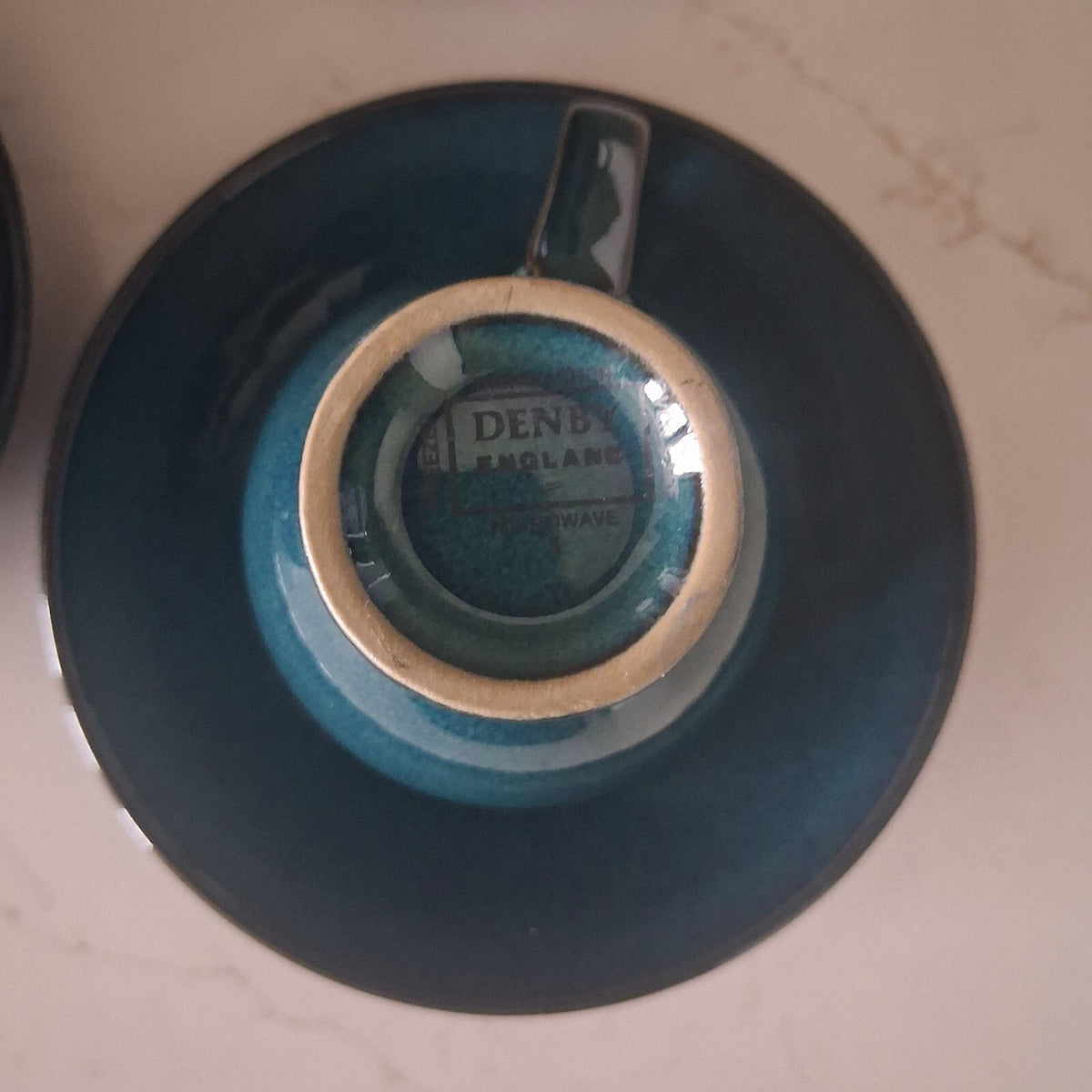 Denby Greenwich set of 4 small espresso cups