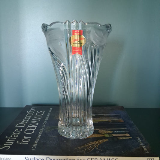 Vintage Anna Hütte Bleikristall Lead Crystal Vase