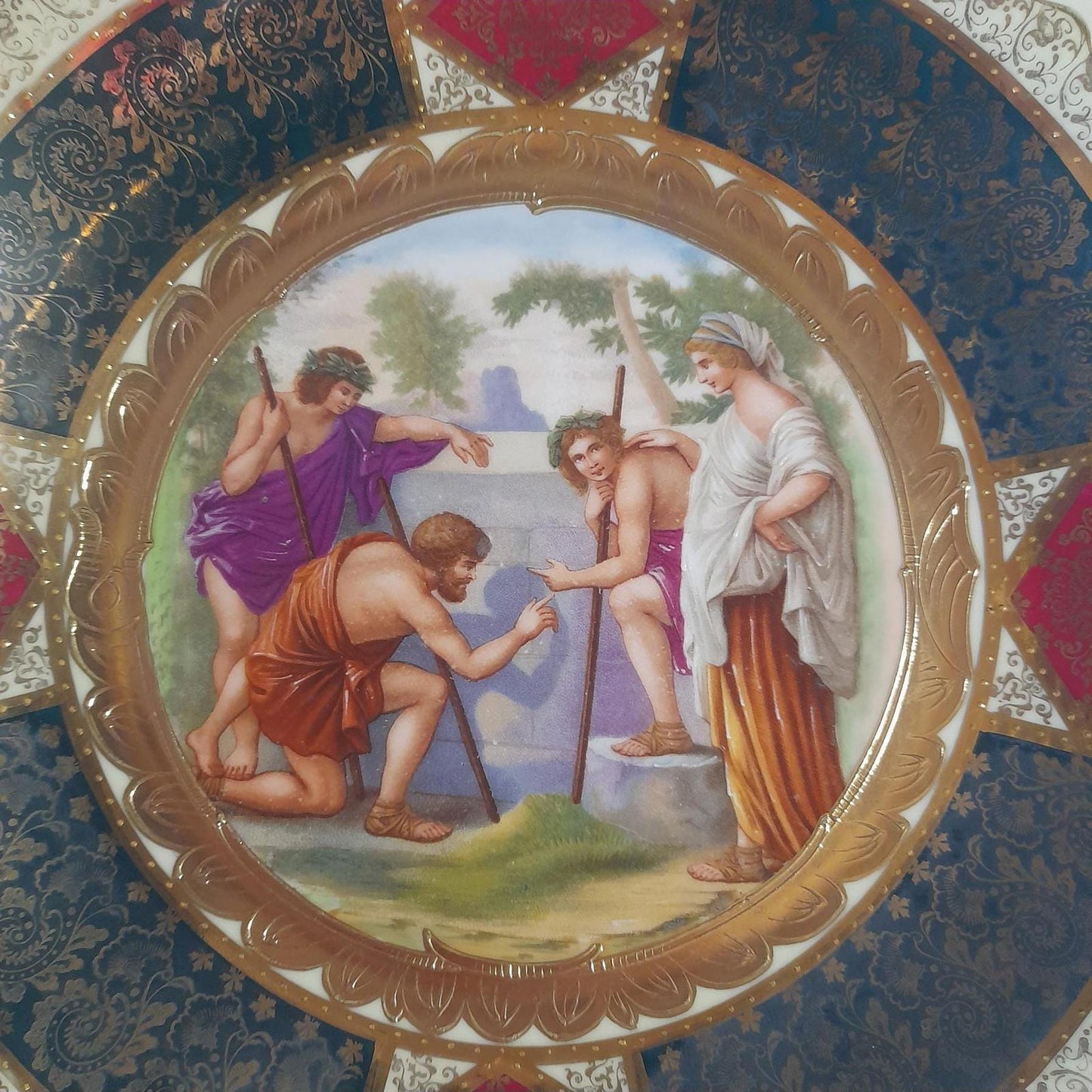 Royal Vienna Wall plate