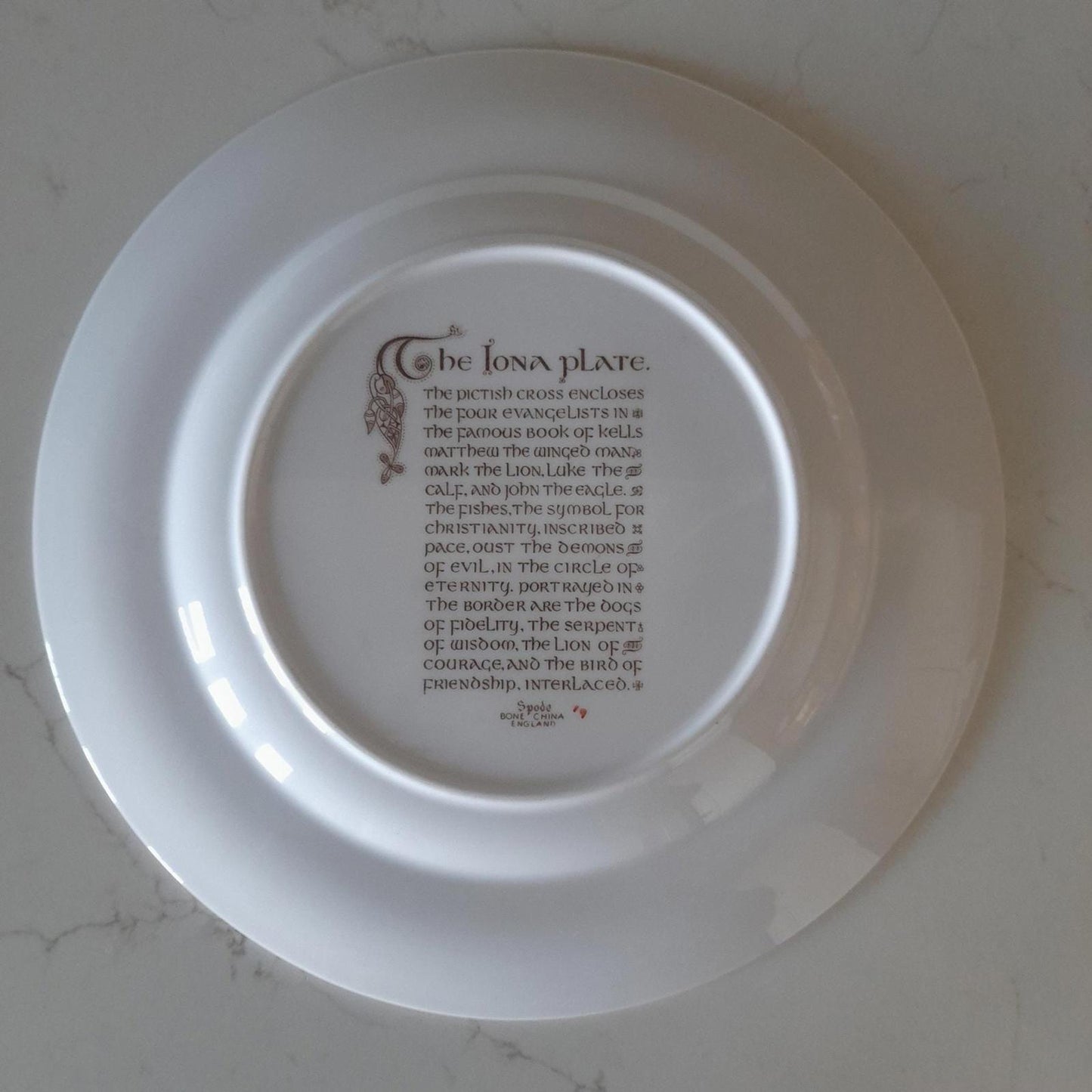 Spode - The Iona plate