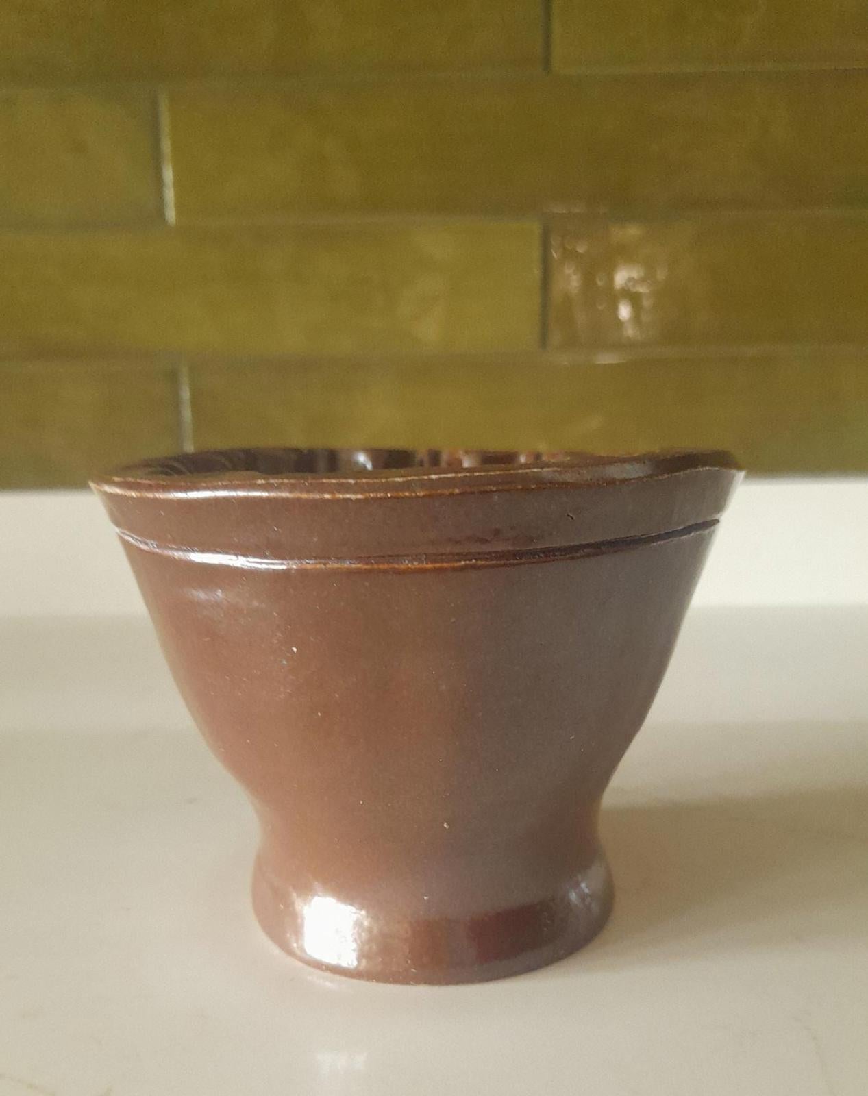 Antique Victorian salt glazed jelly mould