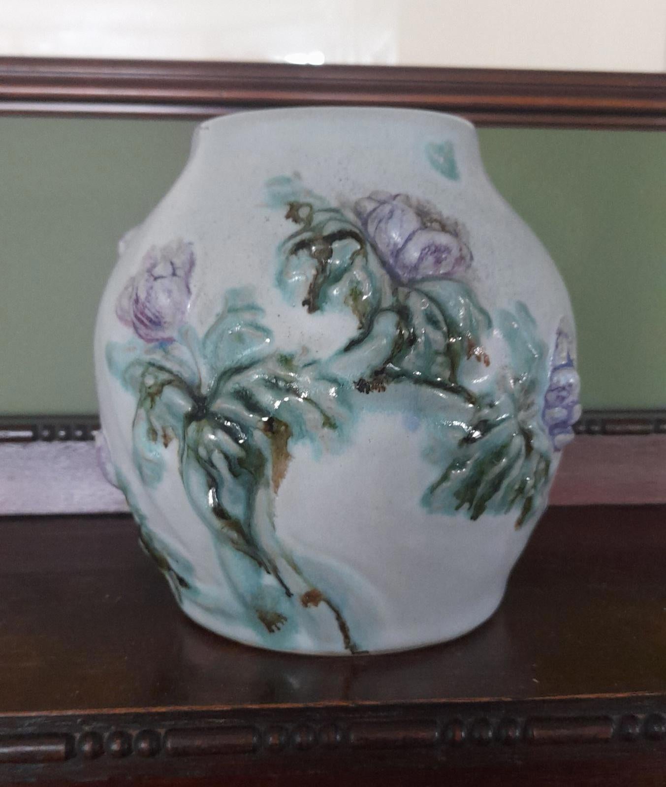 Danesby Ware Bourne 7" tall stoneware vase