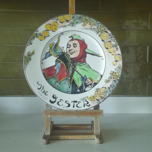 The Jester D 6277 Royal Doulton plate 10.25"