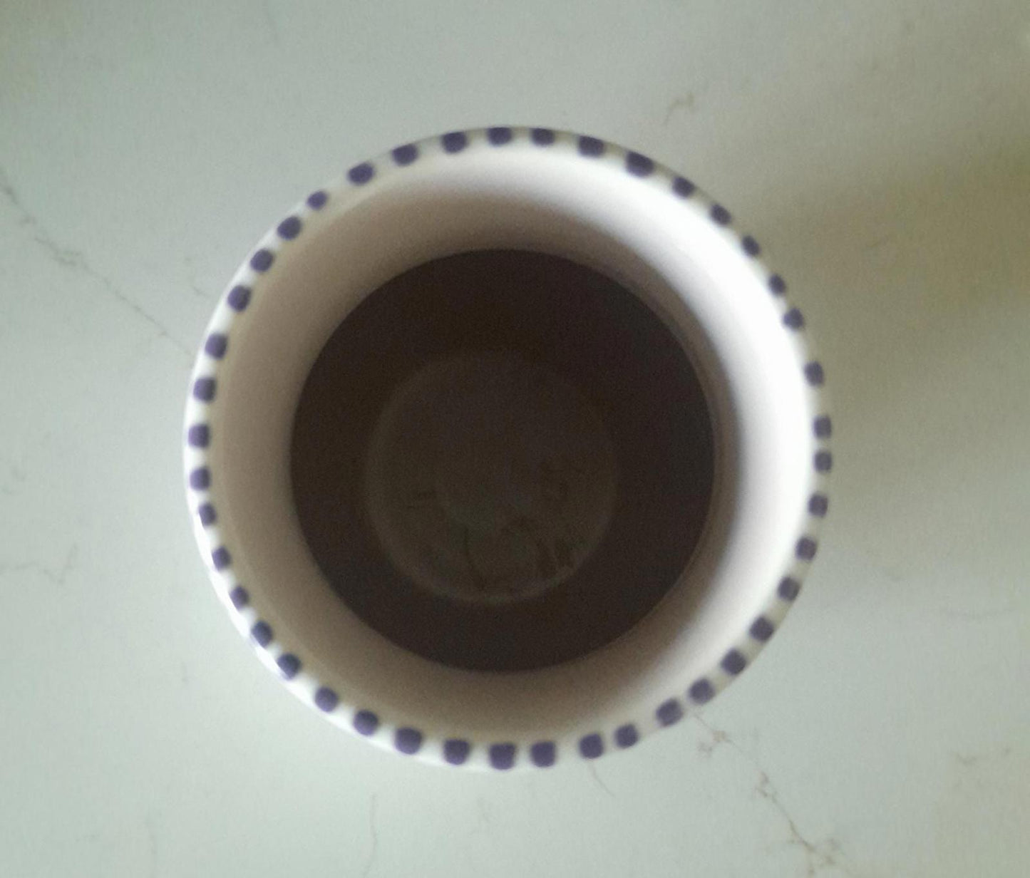 Poole pottery hand painted floral vase