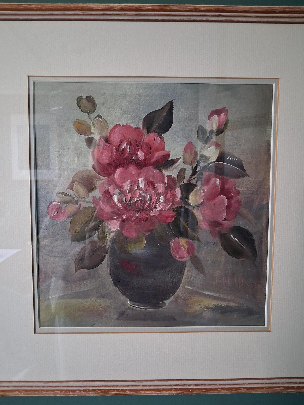 Framed original oil painting by artist Ira Englefield