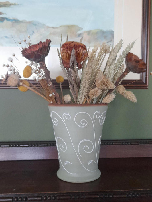 Denby Ferndale 6.5"  vase