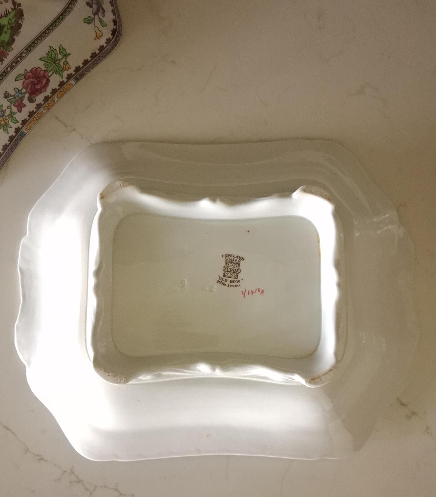 Copeland Spode lidded tureen- Old Bow pattern
