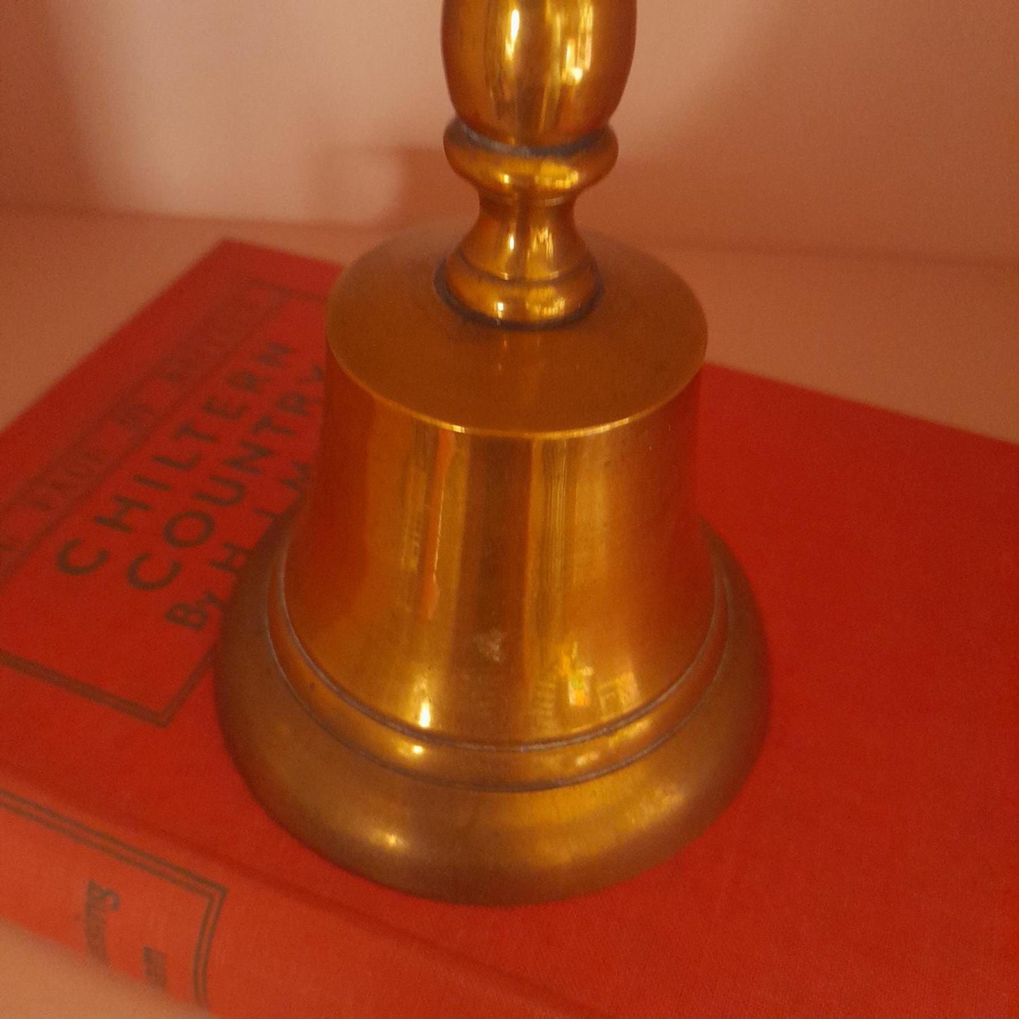 Brass bell 6.25" tall
