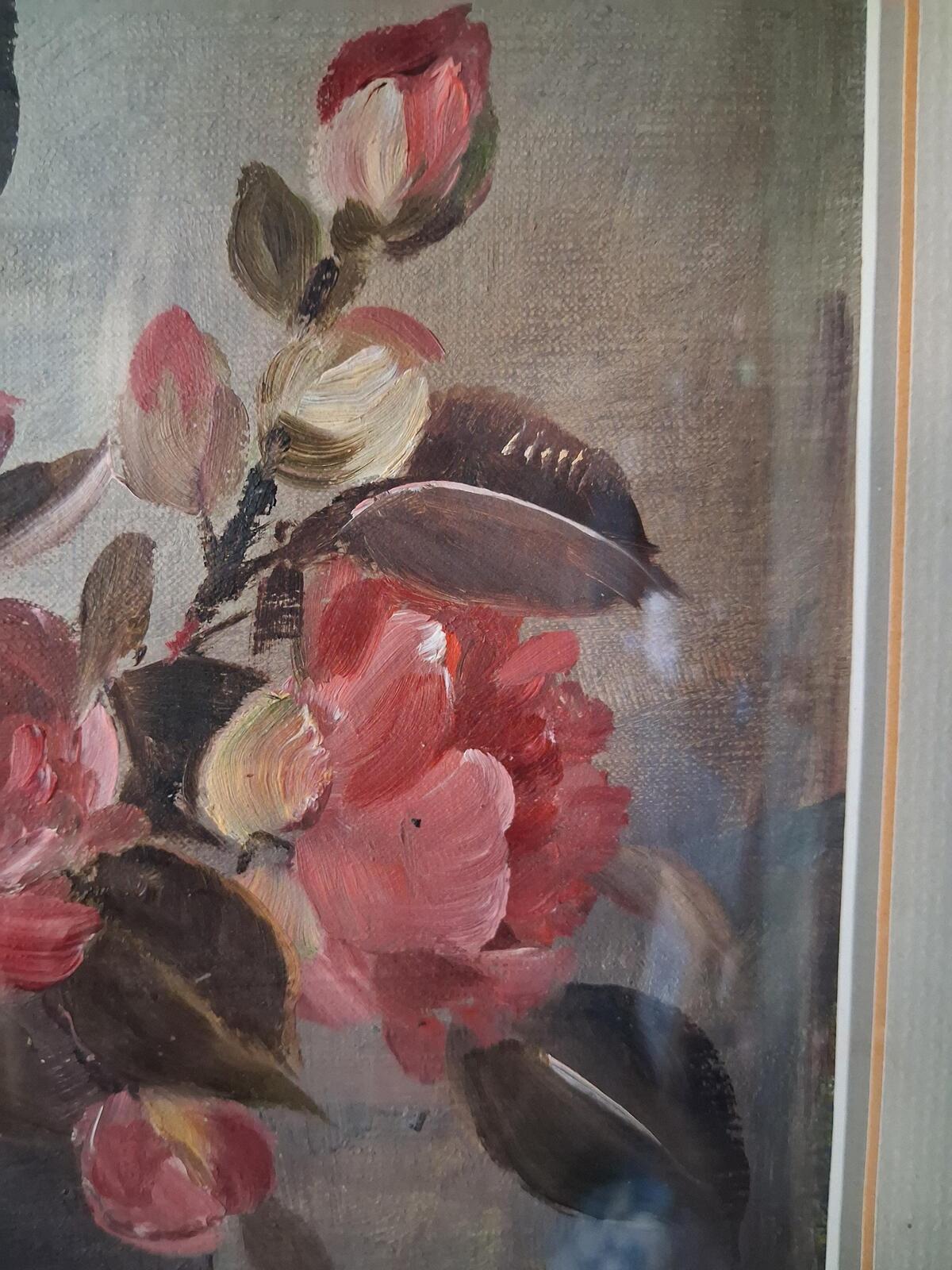 Framed original oil painting by artist Ira Englefield